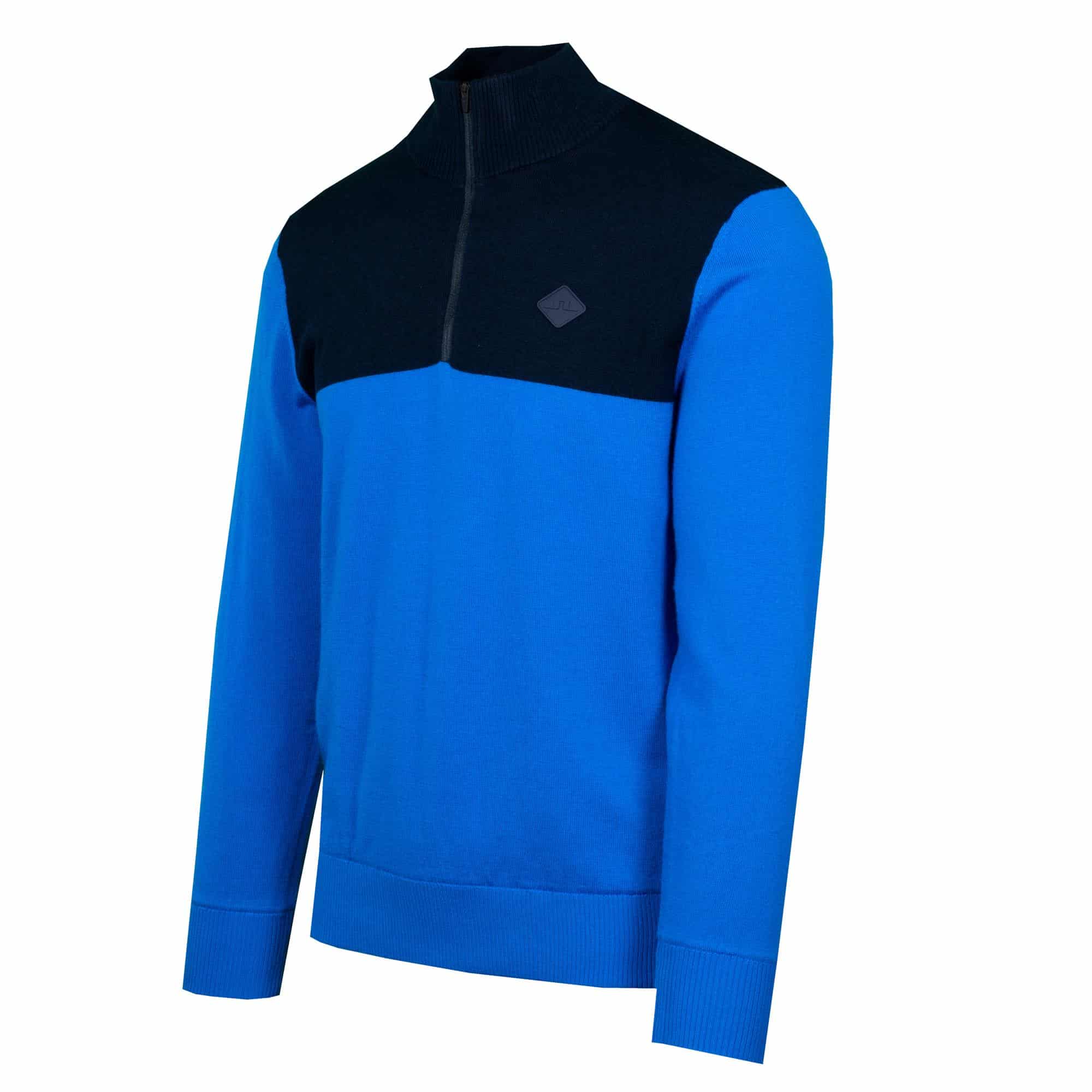 J Lindeberg Jeff Golf Windbreaker Sweater Nautical Blue